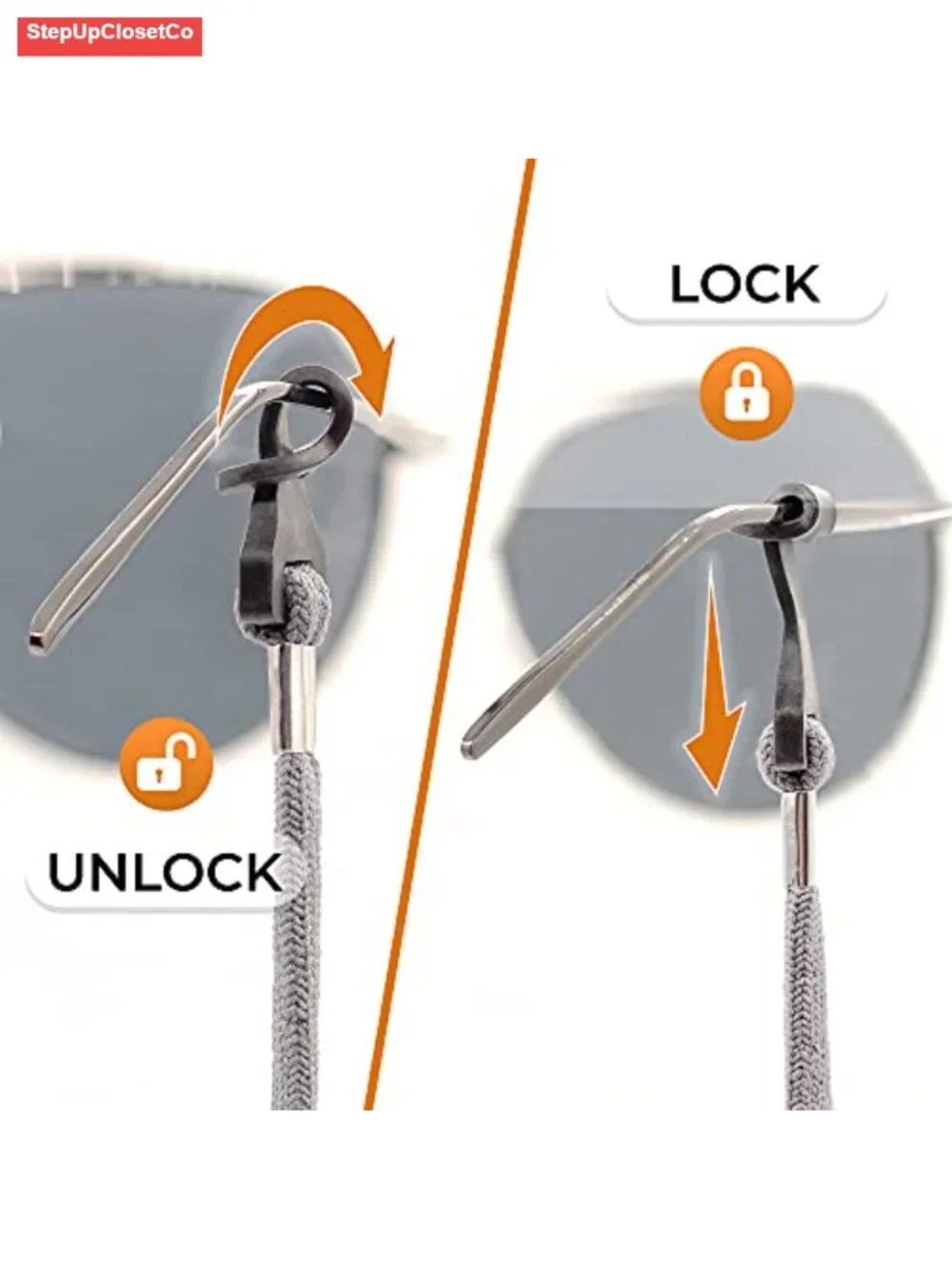 Eyeglass Holder Straps - 4 Pack Cord for Men and Women, Sunglass Lanyard Around